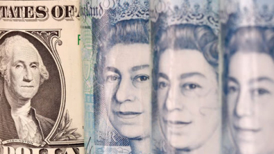 Sterling at Two-Week High on the Dollar, Falls 1.2% on Yen