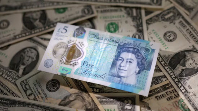 Sterling Dips as US Dollar Rides Economy Higher