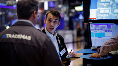 Wall Street Ends Lower as Blowout Job Data Spooks Traders